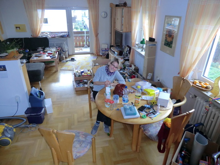 Vorbereitungen für den Küchenumbau